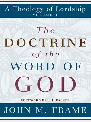 cover image of The Doctrine of the Word of God